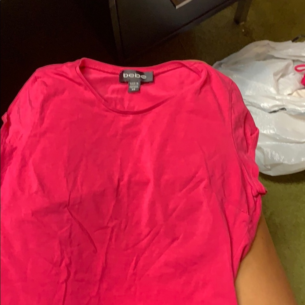 Bebe tee shirt size xs